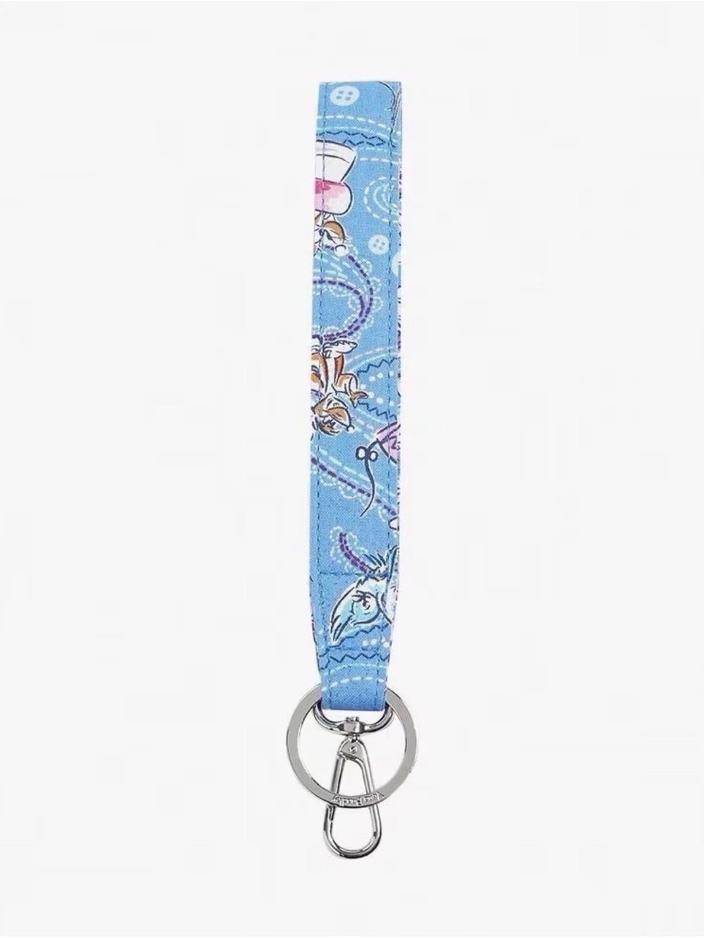 VERA BRADLEY DISNEY WIDE LOOP KEY CHAIN NWT Cinderella